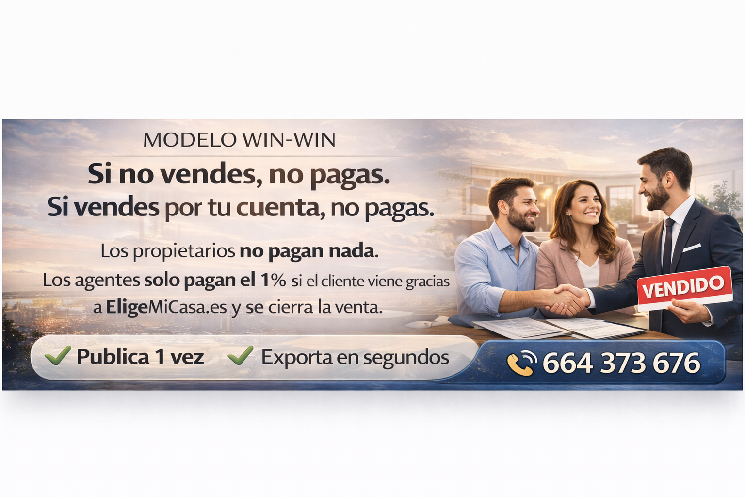 Vende tu casa con un sistema transparente y justo