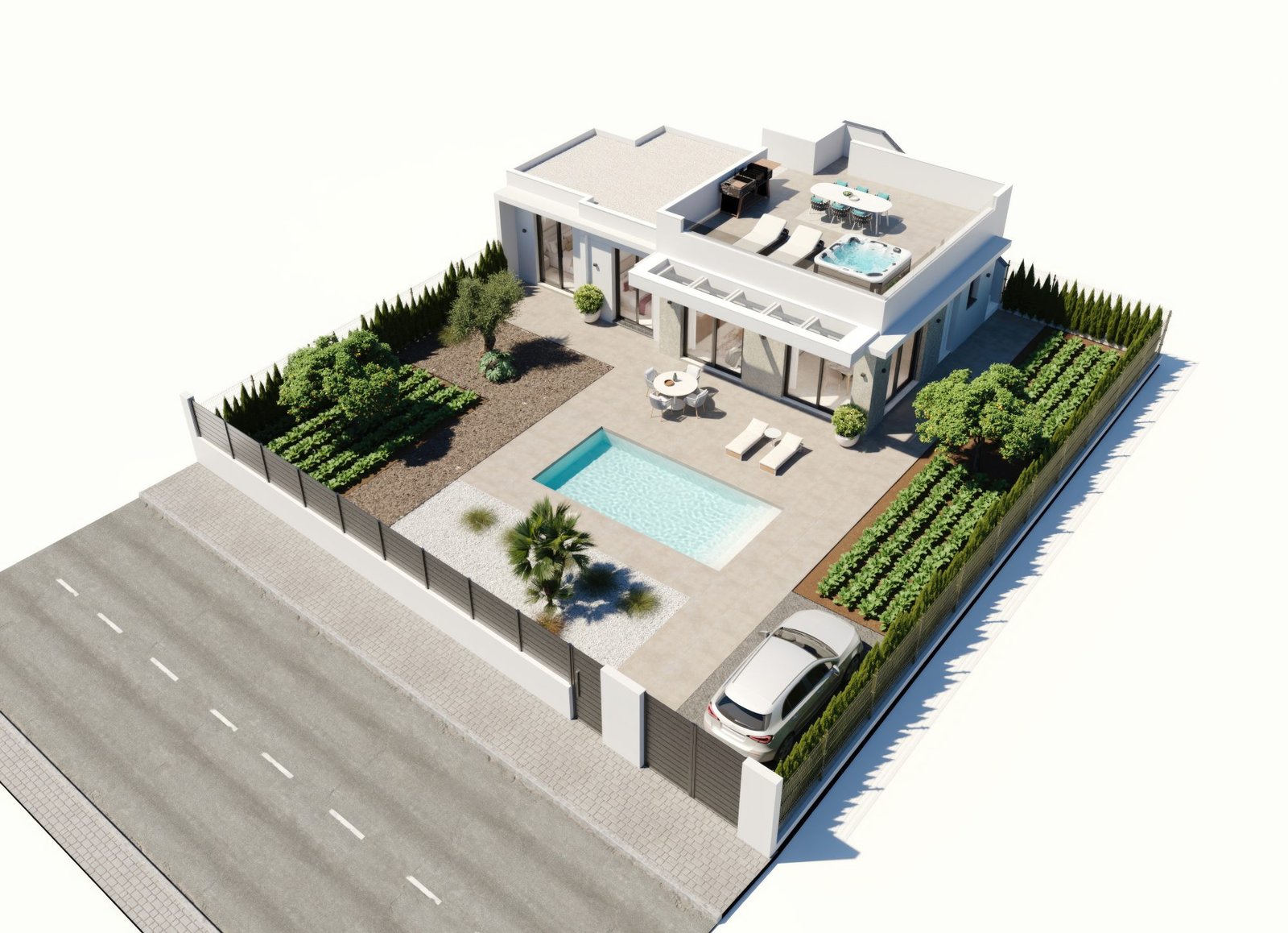 Lujo Moderno y Vistas al Golf en Hacienda del Álamo - foto 8